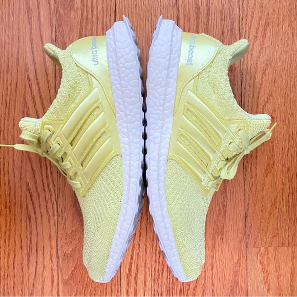 Adidas ultraboost dna pulse yellow green knit athletic shoes - Picture 6 of 10